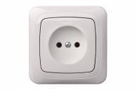 IKL16-104 A/B Flush mount.socket outlet with/f