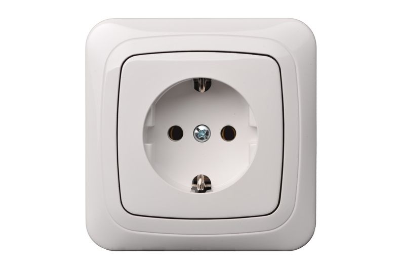 IKL16-004-01 A/B Flush mount.SCHUKOsocket outlet with earth, w/f