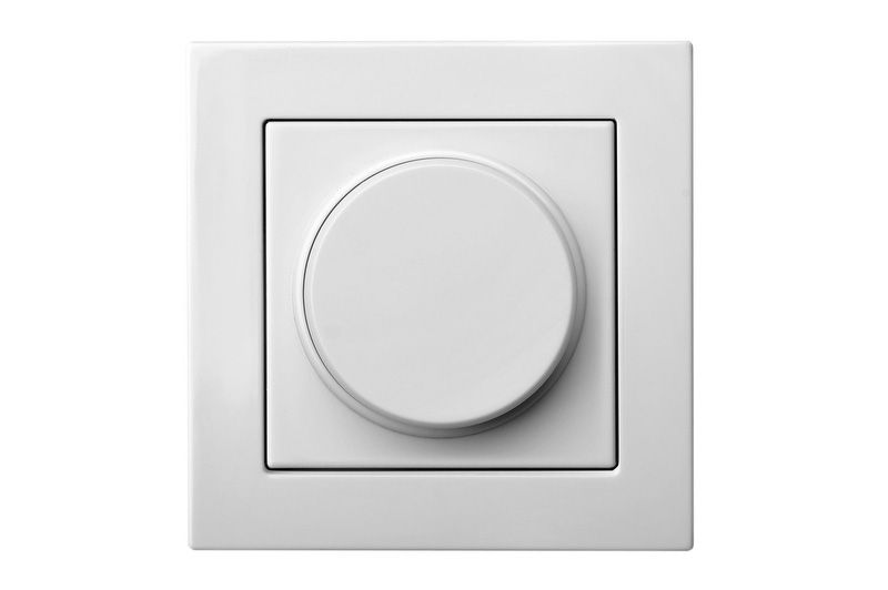 ISR-005-01 E/B  Flush mounting rotary dimmer with soft lock off swich, LED 3-100W