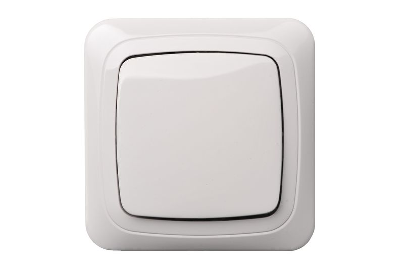 IJ1.10-004-01 A/B Flush mounting 1x switch with luminios indicator, w/f