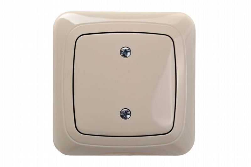 D-001-01 A/S I Flush mounting cover, without frame