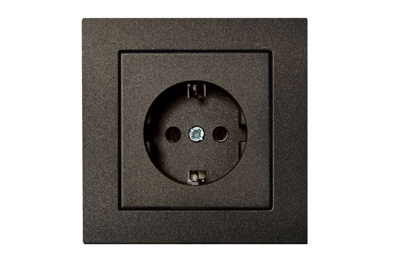 IKL16-404-01 E/J Flush mount.SCHUKO socket outlet with earth, w/f