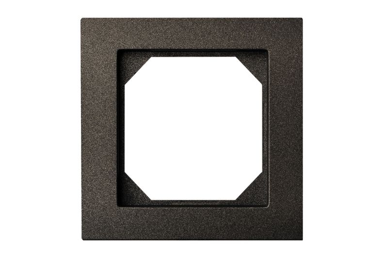 K14-245-01 E/J Epsilon serie, 1-place frame, black colour