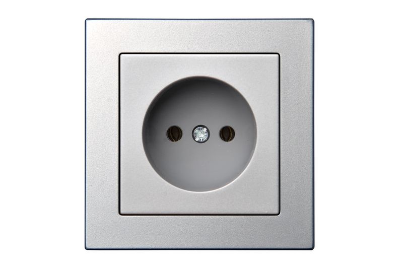 IKL16-304-01 E/Mt Socket outlet, without earth cont.16A, w/f