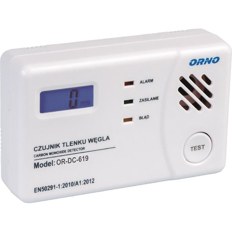 OR-DC-620 Battery operated carbon monoxide and smoke detector set (OR-DC-619 +OR-DC-609)
