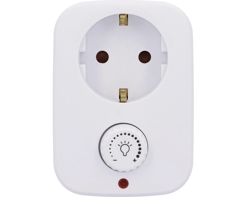 Adapter with dimmer
