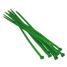 Cable ties 395mmx8.5mm 25pcs.green JK33