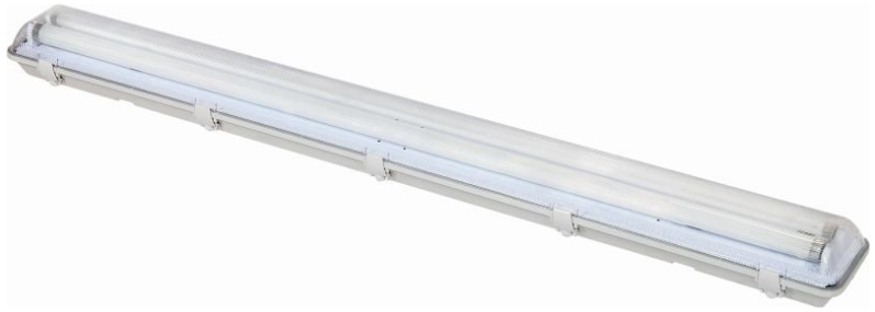 Body for LED PS 2x24W T8/ 1560mm IP65 T8 tubes  