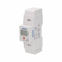 1-phase indicator of electrical energy consumption with additional counter, 80A