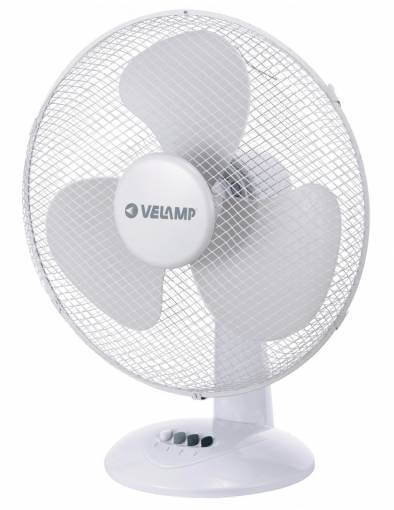 Galda ventilators VELAMP ZONDA4 50W ф40cm 3 ātrumi balts