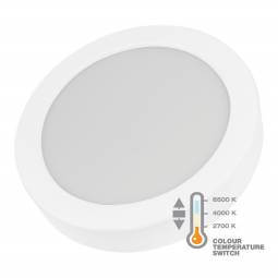 LED панель12W 177mm круглая белая (337-318)