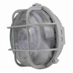 Настенный/потолочный светильник, круглый E27 230 V ~ 100 W, серый Okragla