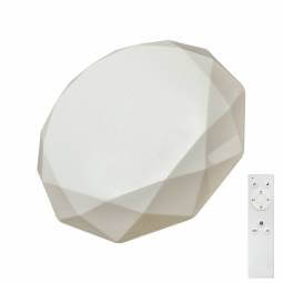 LED DIMM ceiling lamp  D 48 cm H 10.5 cm 60W 3900lm 480*105  STARLIGHT ROMB temp.adjustable 