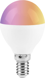 LED лампочка с пультом ДУ TUYA WIFI G45, E27, 5w