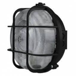 Настенный/потолочный светильник, круглый E27 230 V ~ 100 W, черный Okragla
