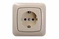 IKL 16-004-01 A/S Flush mount SCHUKO socket, with earth, w/f