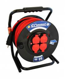 Cable reel 50m 3x2,5 Rubber 16A 3500W IP44 