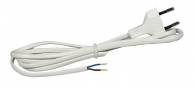 Connection cable 2m 2x0,75 2,5A white