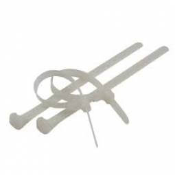 Cable ties 150mmx7.2mm 25gab, white JK33