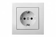 IKL16-204-01 E/B Flush mount.SCHUKO socket outlet, quick conn.16A, w/f