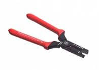 Wire end sleeve pliers. For pressing wire end ferrules, For wire end ferrules from 0.25-2.5 mm²
