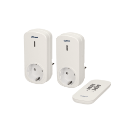 Set of wireless sockets with remote control, 2+1
