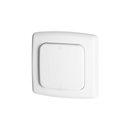 Switch with 1 channel and radio transmitter, used for wireless control of flush-mounted switches and sockets, surface-mounted, Smart Home