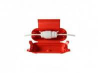 Safe box for cable connection, IP 44, red